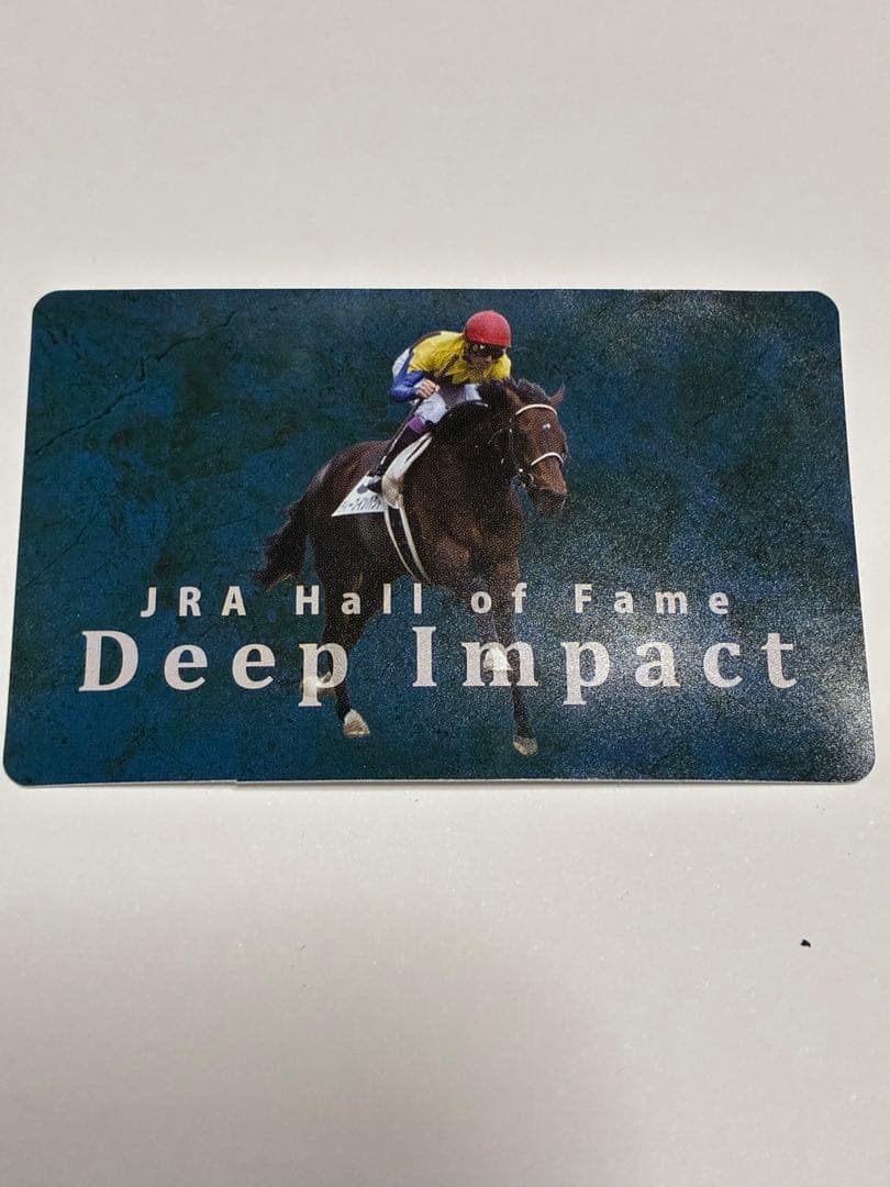 ディープインパクトの名誉記念バッジです。 JRA制品【非売品】