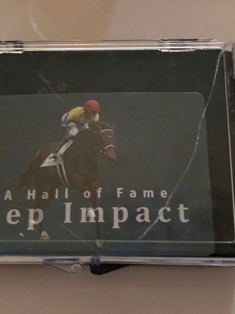 ディープインパクトの名誉記念バッジです。 JRA制品【非売品】