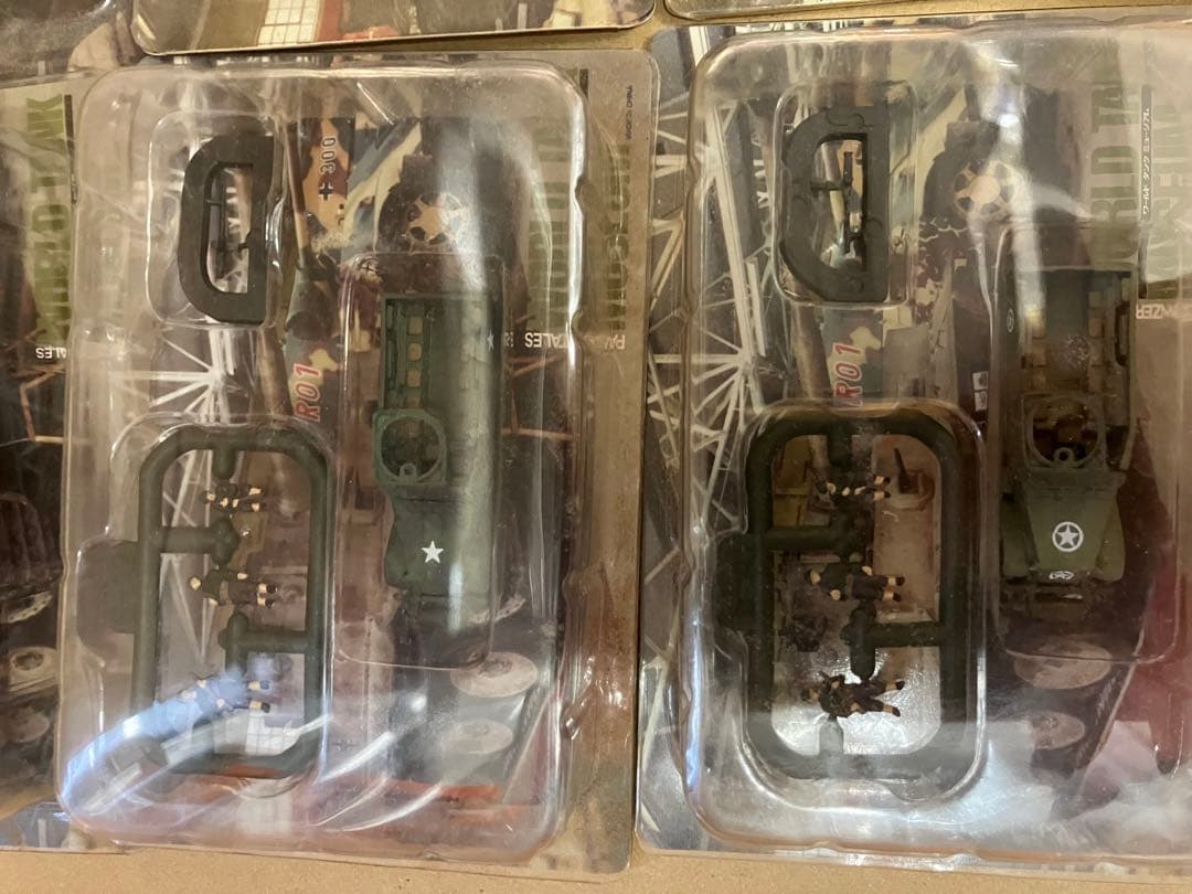 ワールドタンクミュージアム　シリーズ　戦車モデル 迷彩色 １６個セット