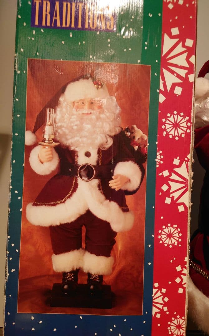 アンティーク　サンタクロース置物人形　ビンテージ