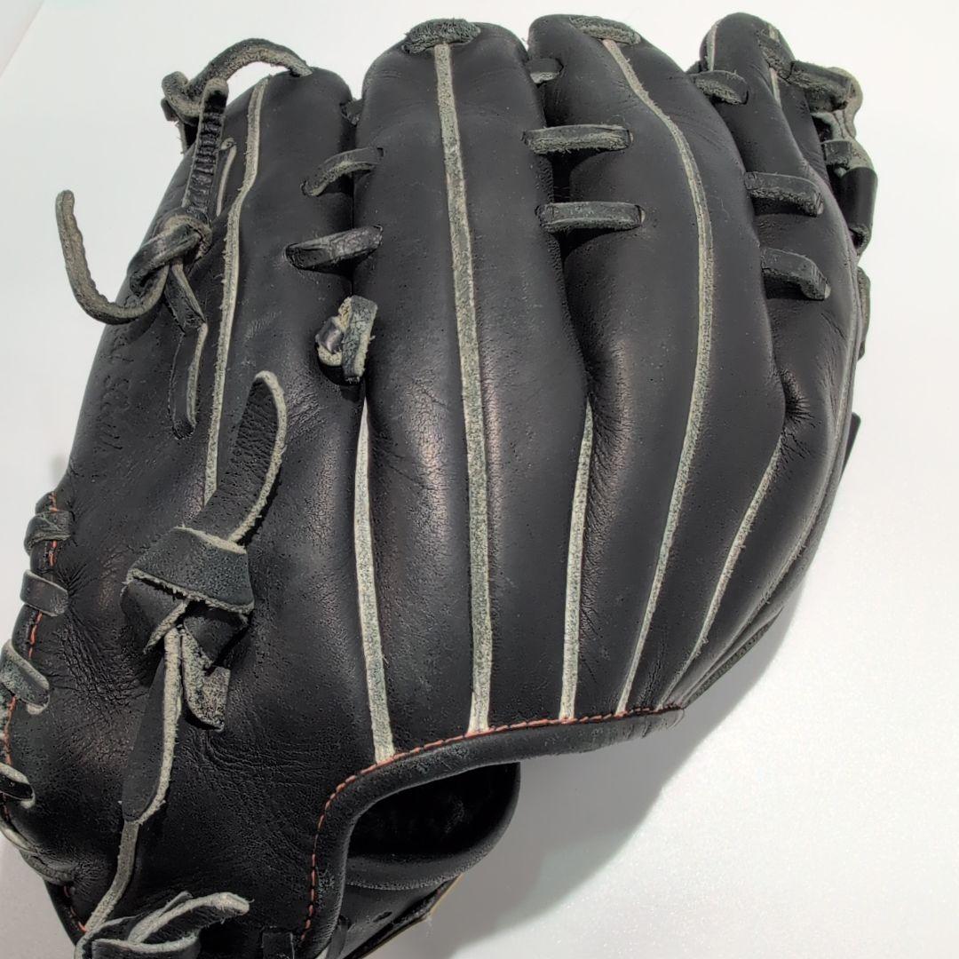 ZETT 源田モデル　Jr用軟式野球グローブ 黒