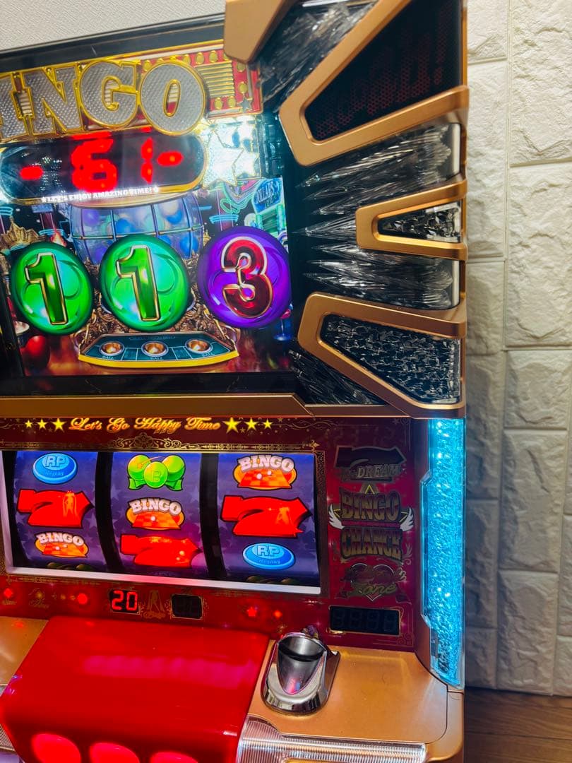 【不要機・美品】パチスロ スロット実機 ベルコ プレミアムビンゴ