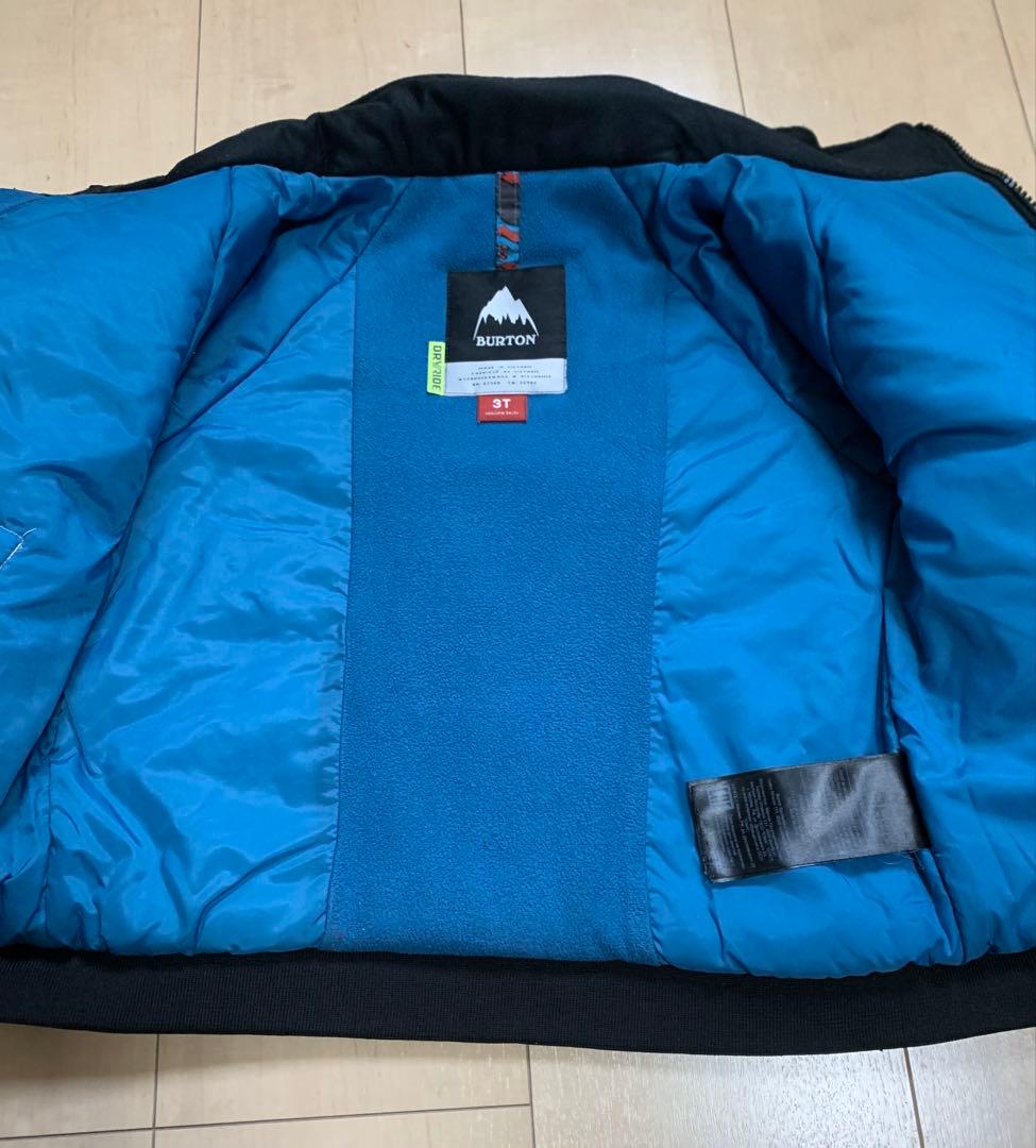 BURTON スノーウェア 3T グレー/青