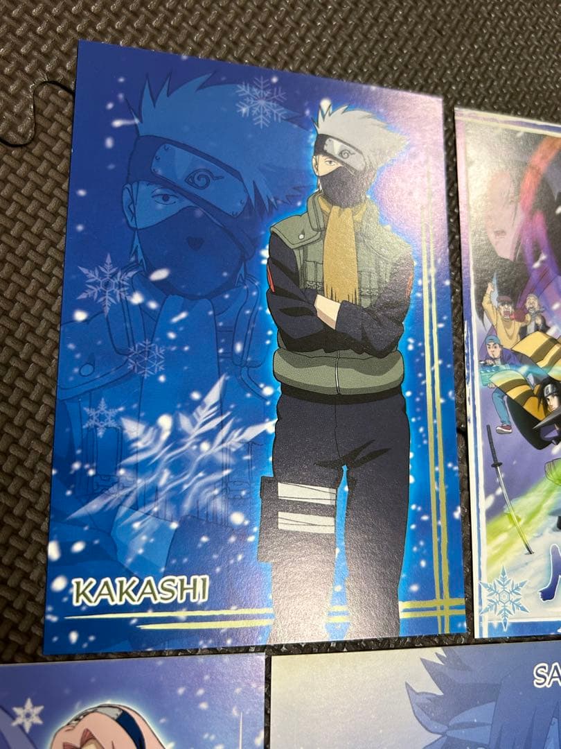 ナルト　カード　NARUTO ポストカード　劇場版　雪姫