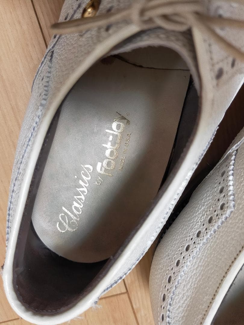 値下FootJoy class ホワイト　中古