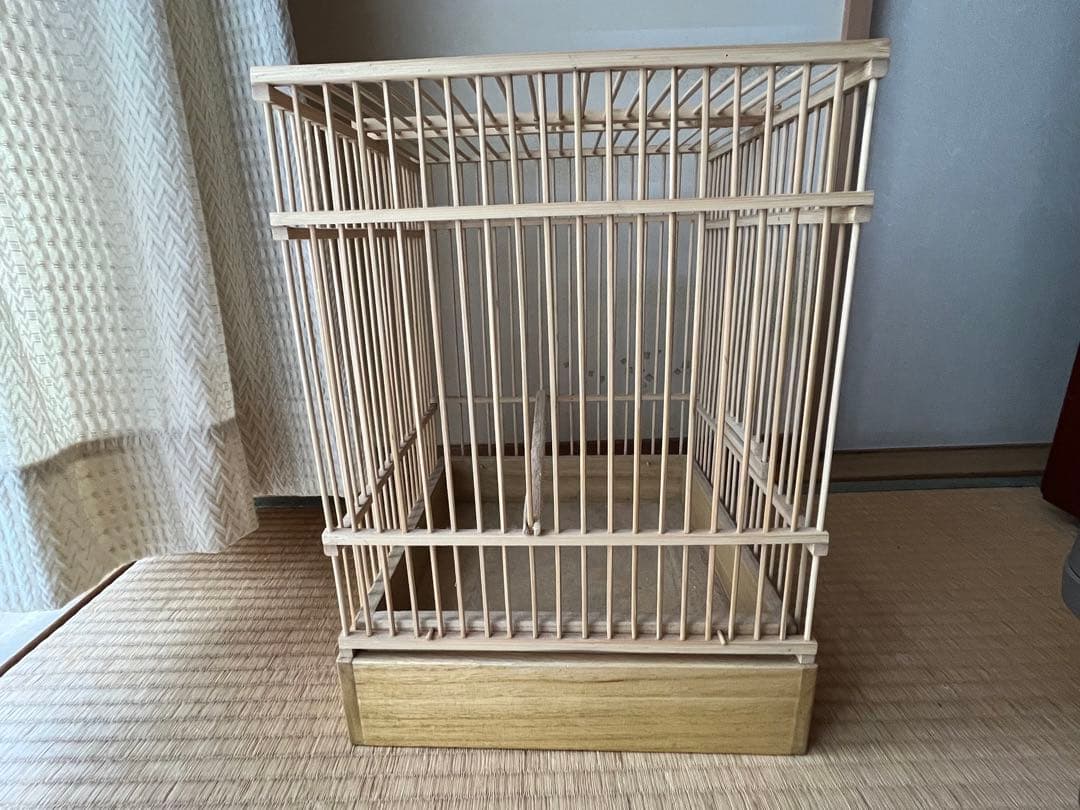 元建具屋職人おじいちゃんの手作り鳥かご