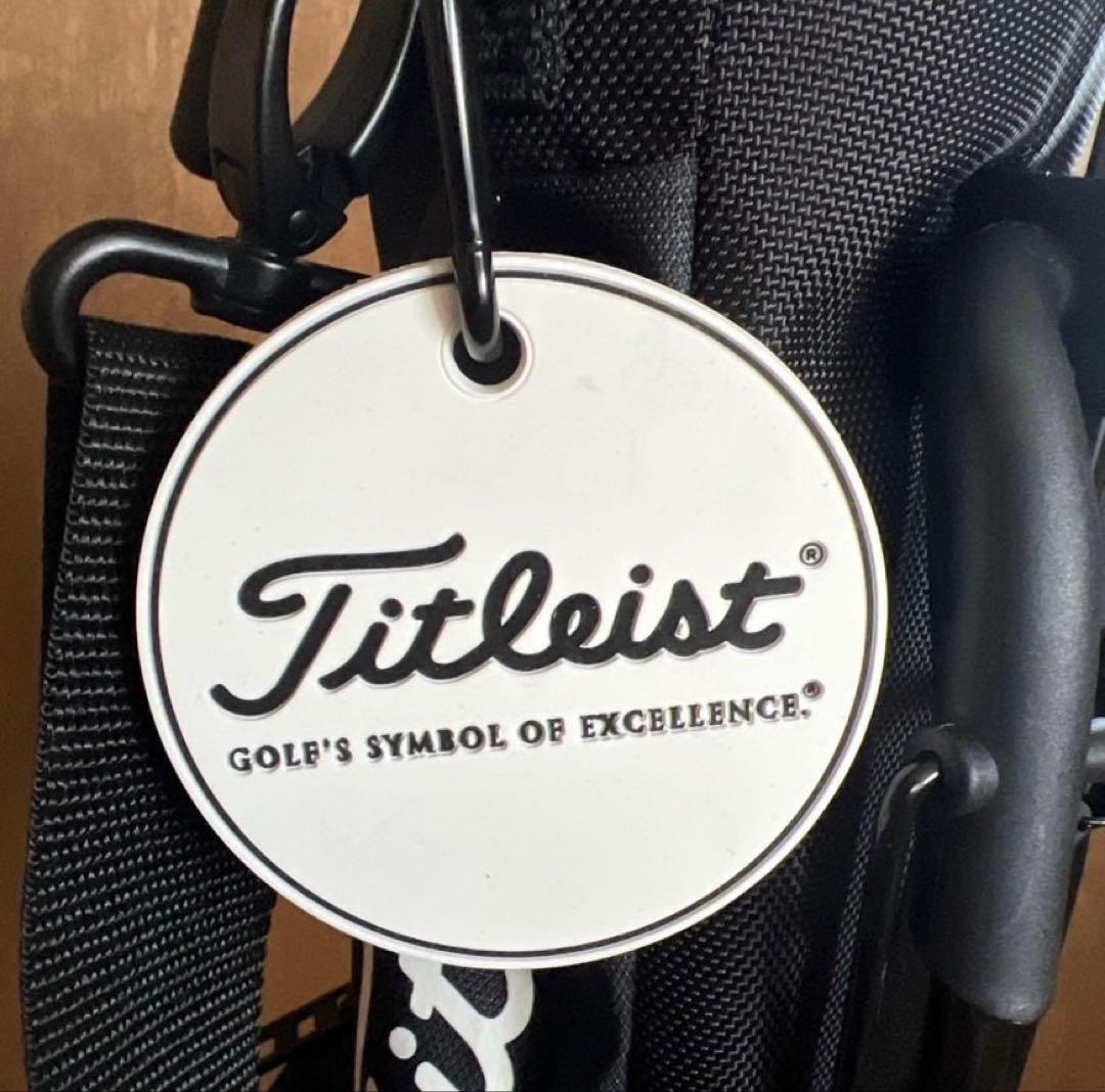 Titleist タイトリスト ゴルフ セルフスタンドバッグ ブラック