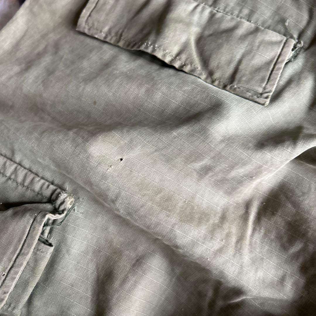 ベトナム戦争 実物使用品ジャングル ファティーグ 4th 米軍放出品