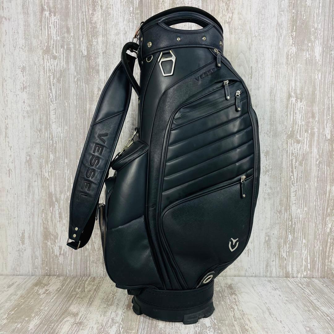 【廃盤品】VESSEL GOLF べゼルゴルフAPX Staff キャディバッグ
