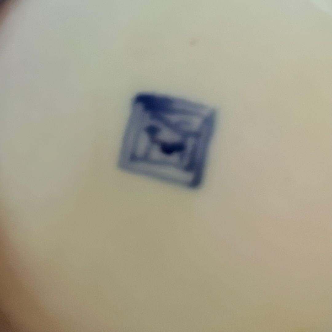 超限定価格‼️伊万里錦手向付おひたしにはこれ‼️桃手に鶴と竹六弁花在銘向付5客