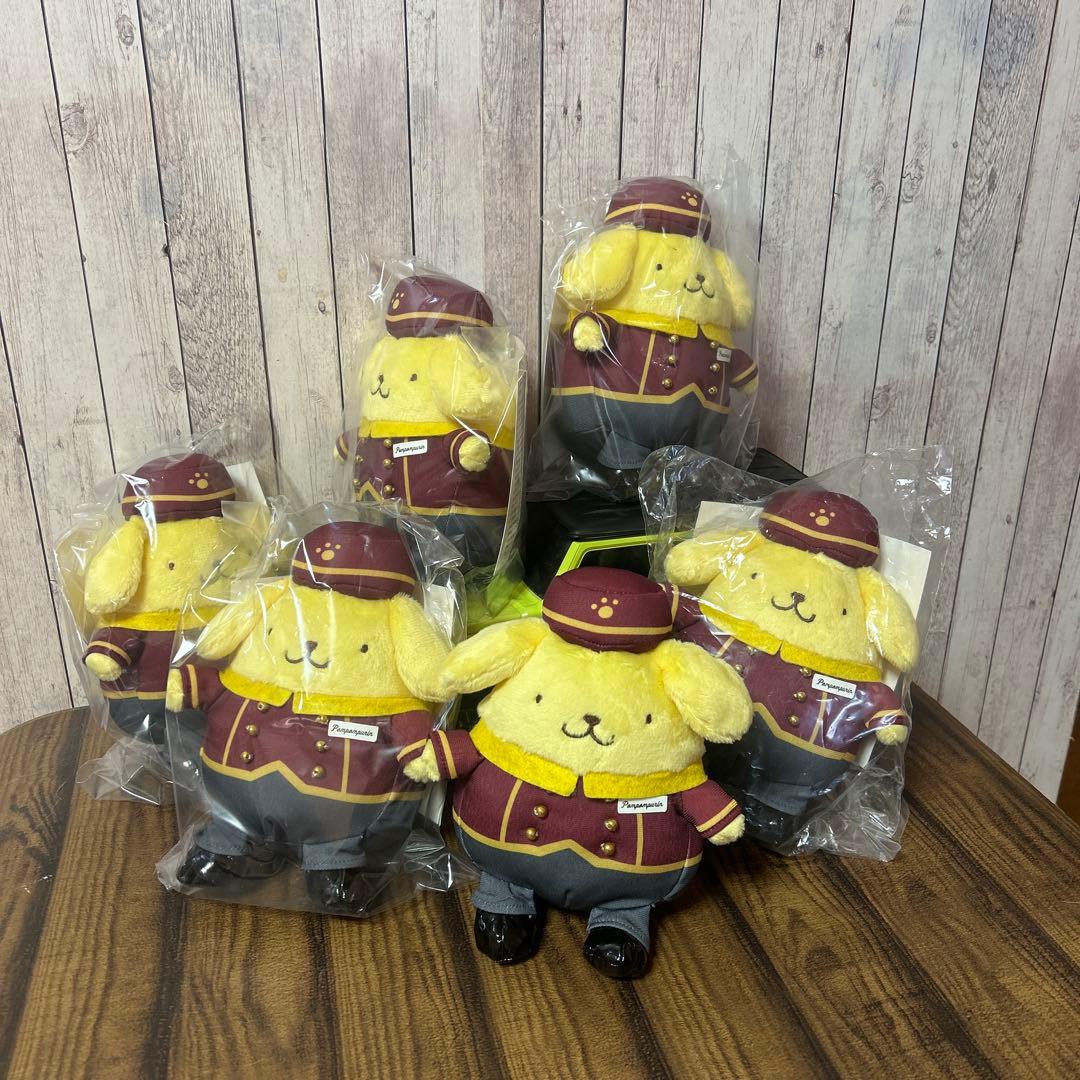 ポムポムプリンぬいぐるみ三井ガーデンホテル限定品６個セット