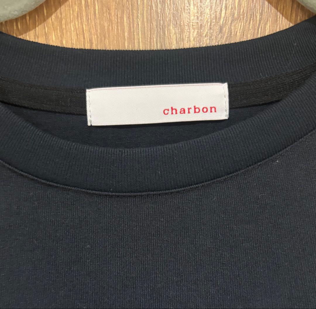 charbon シャルボン BACK LOGO DRY BIG T-SHIRTS