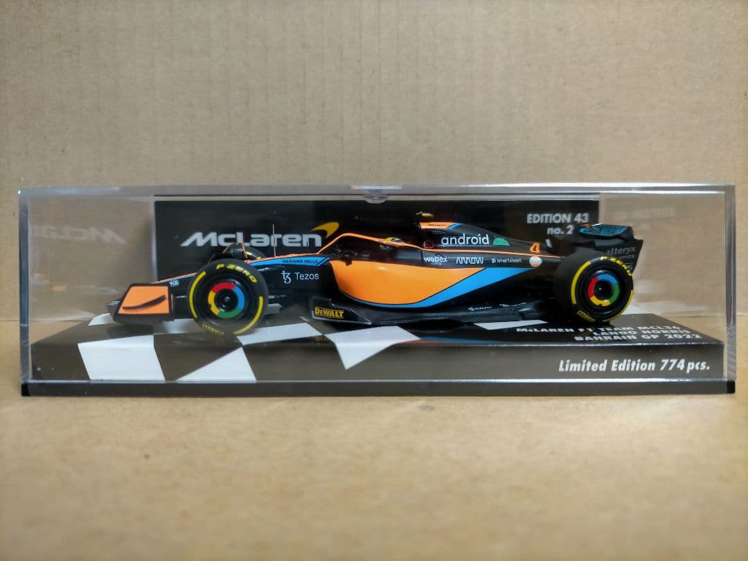 PMA 1/43 マクラーレン メルセデス F1 MCL36 ノリス 2022