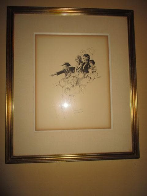 norman rockwell circus (rare!! 送料込み!! )
