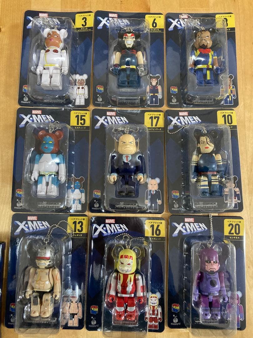 ハッピーくじベアブリック　ラスト賞、ペアボックスセット