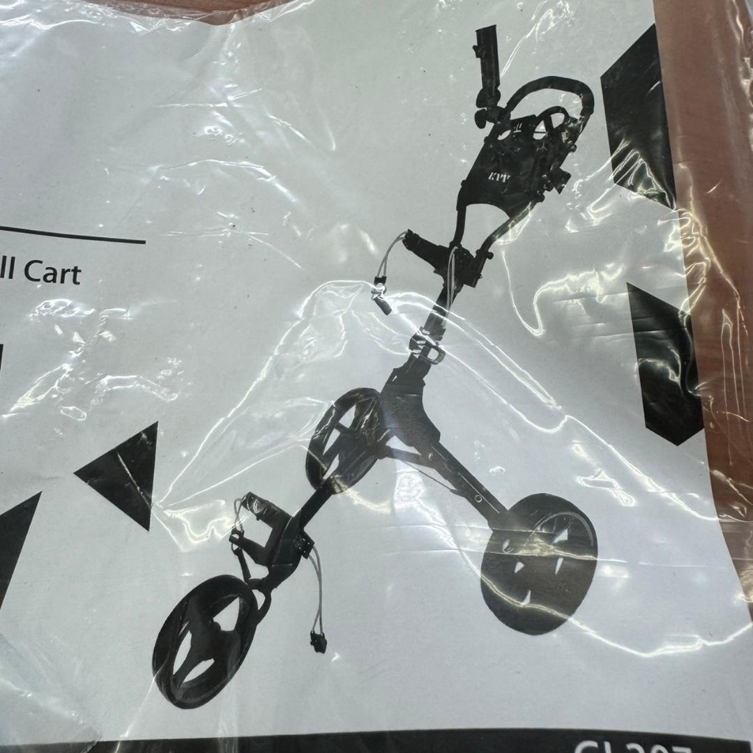 ☆未使用　KVV　ゴルフカート　GL307　ウルトラライト3輪ゴルフカート