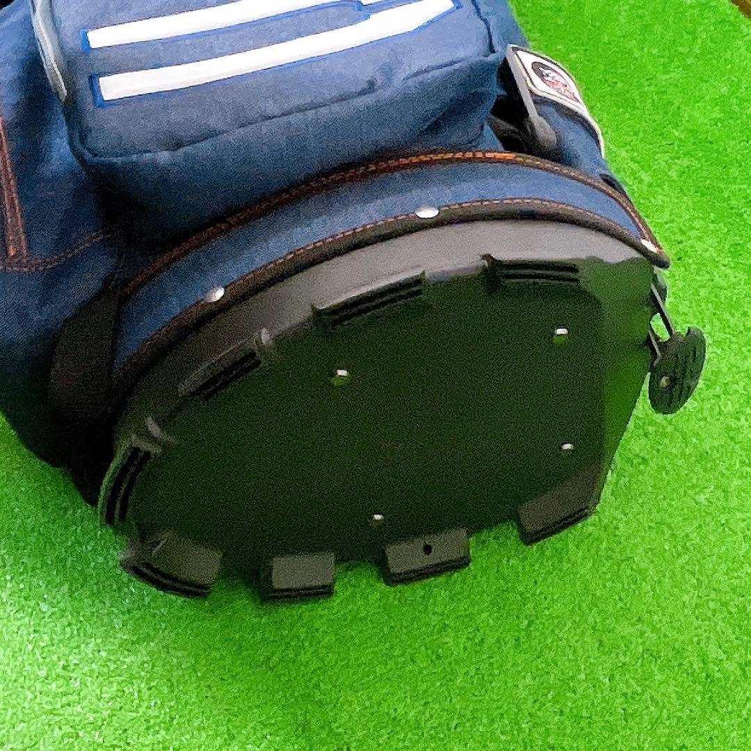 美品　アーミーベースコレクション　デニム　スタンドキャディバック　アイアンカバー