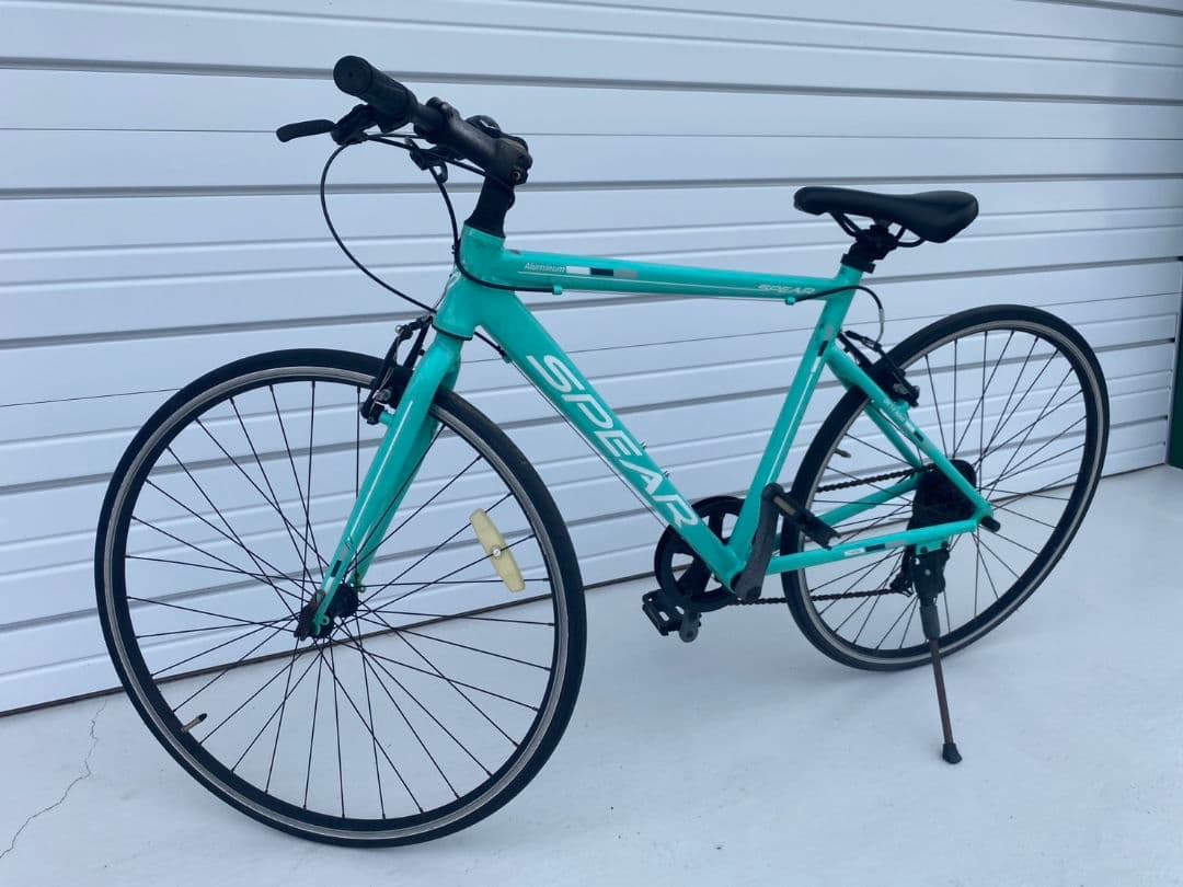 【引き取り限定】SPEAR クロスバイク ミントグリーン