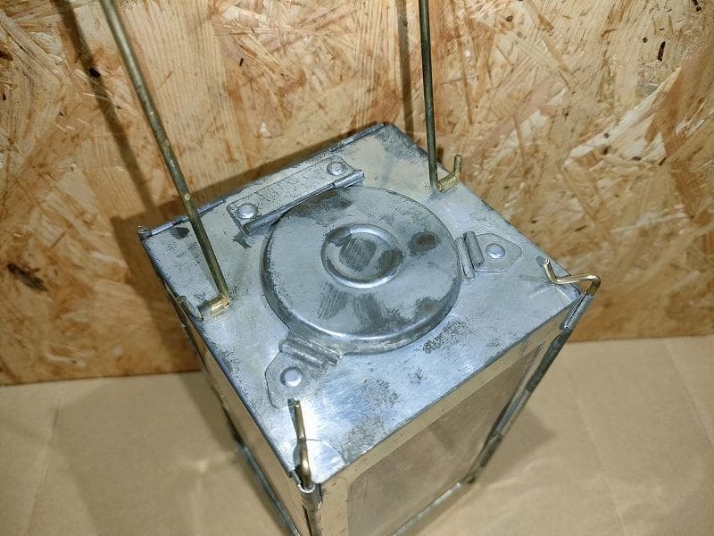 ヴィンテージ品　極美品1930年代　スイス軍フォールディングキャンドルランタン