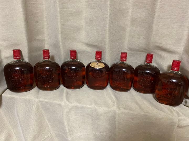 サントリーオールドウイスキー(七本セット箱なし)