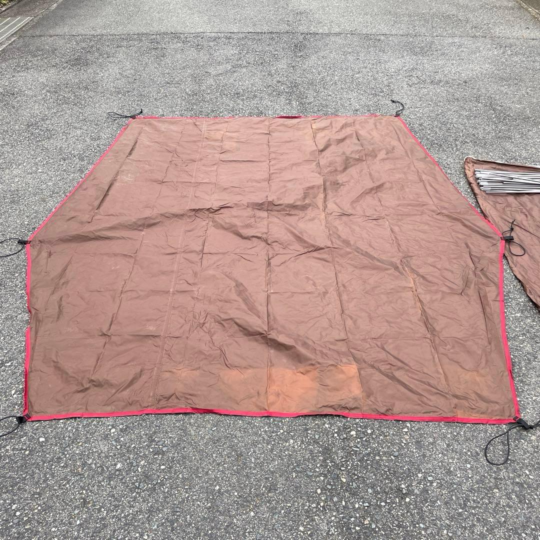 スノーピーク ランドブリーズ4　グランドシート、インナーマット付き　フルセット