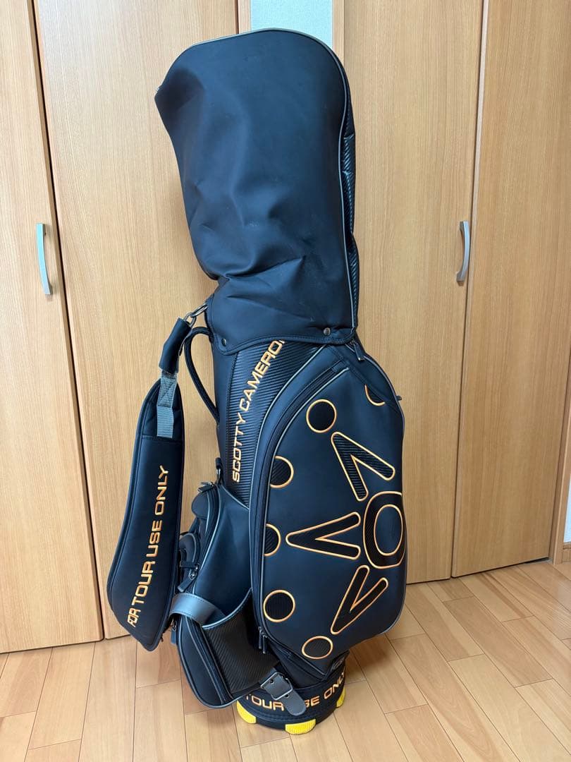 Scotty Cameron キャディバッグ 黒・オレンジ