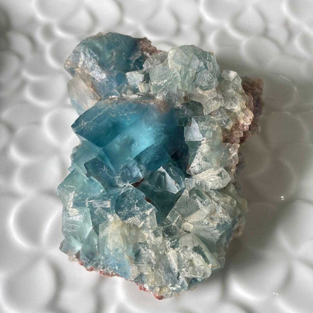 ドイツ産 黒い森 フローライト 蛍石 鉱物標本 原石 ②