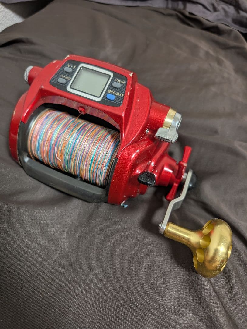 ダイワ シーボーグブル 1000 Daiwa グリスアップ済 パワーハンドル