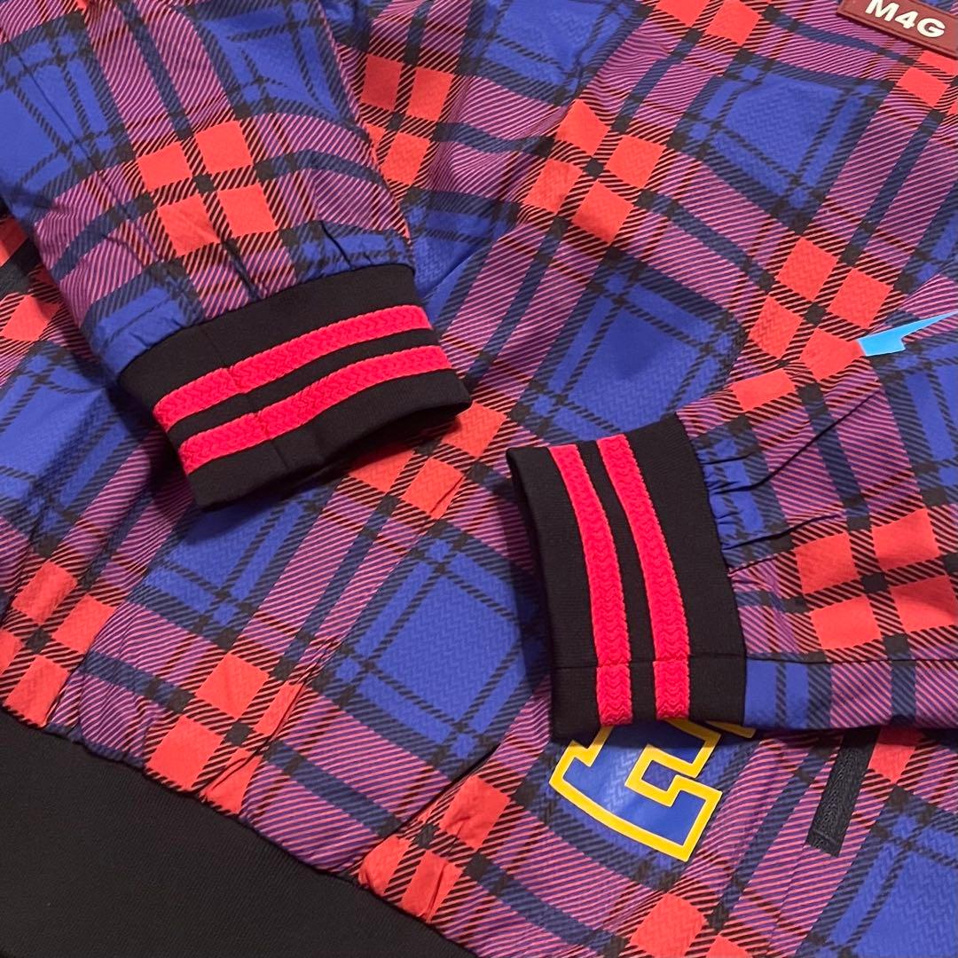 【新品】パーリーゲイツ ナイロンストレッチハニカム Rチェック 定価61600円