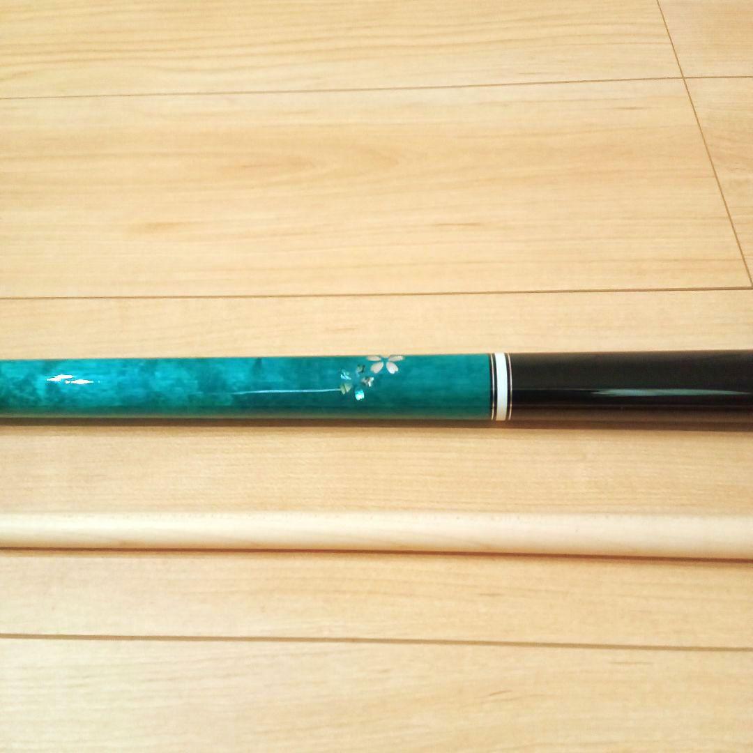 【最終価格】【新品未使用】プレイ用　 ビリヤードキュー　エメラルドグリーン