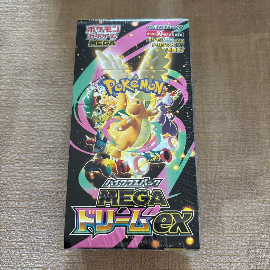 ポケモンカードゲーム MEGA ドリーム ex 1box シュリンク付き