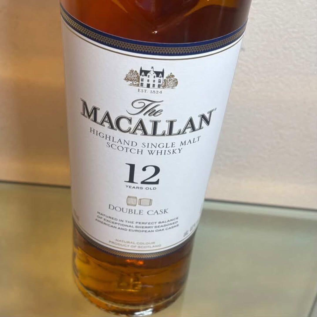 NA5323 未開栓! TheMACALLAN マッカラン 12年 ダブルカスク