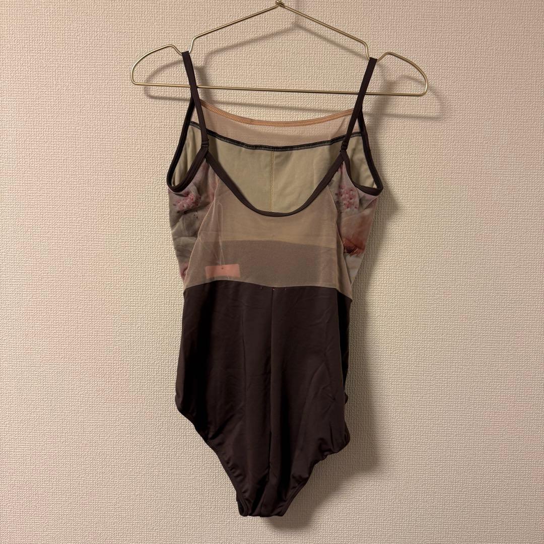 SALE 新品 Chacott レオタード ＆ スカート セット ブラウン