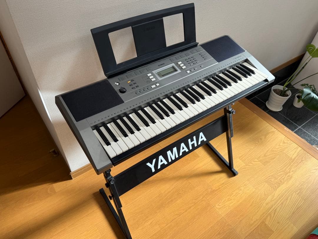 YAMAHA PSR-E353専用スタンド付き