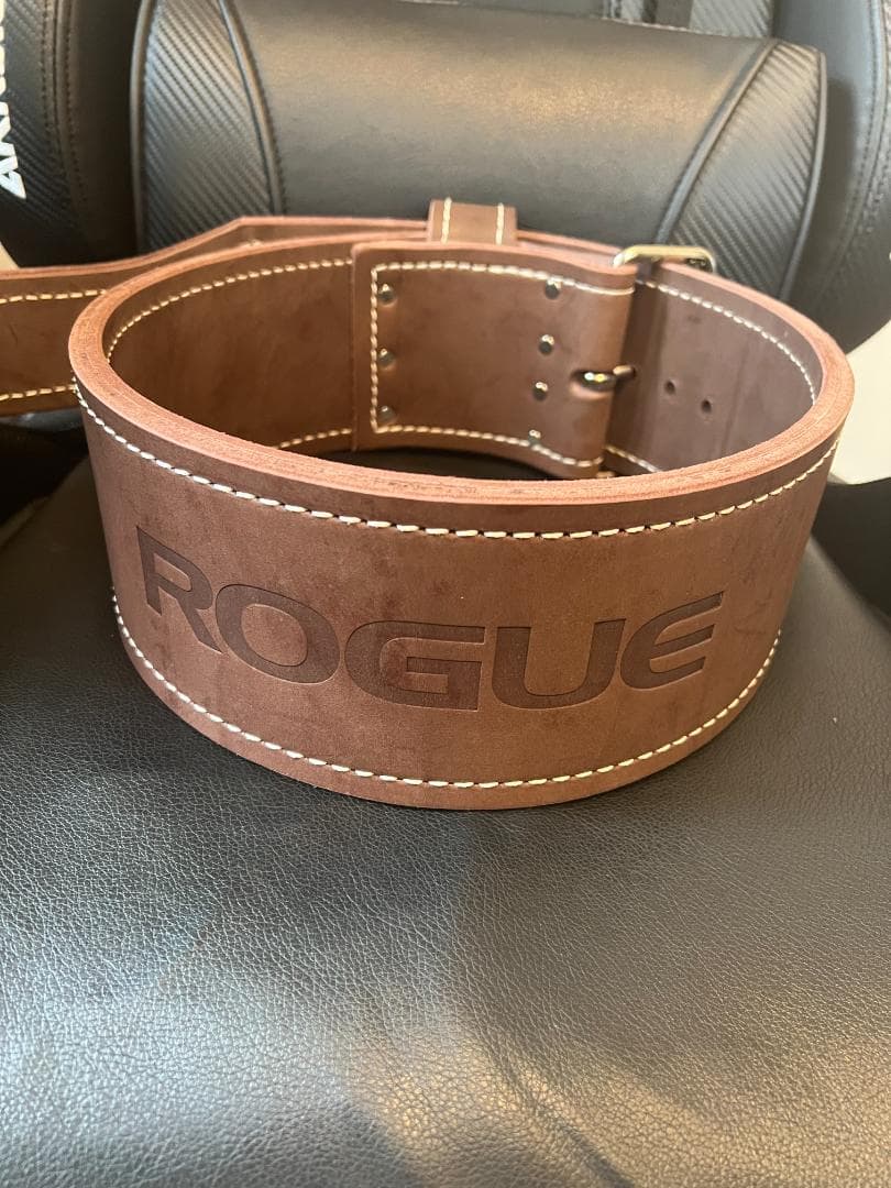 【日本未発売・残り１点！】ROGUE トレーニング用パワーベルト(Lサイズ)