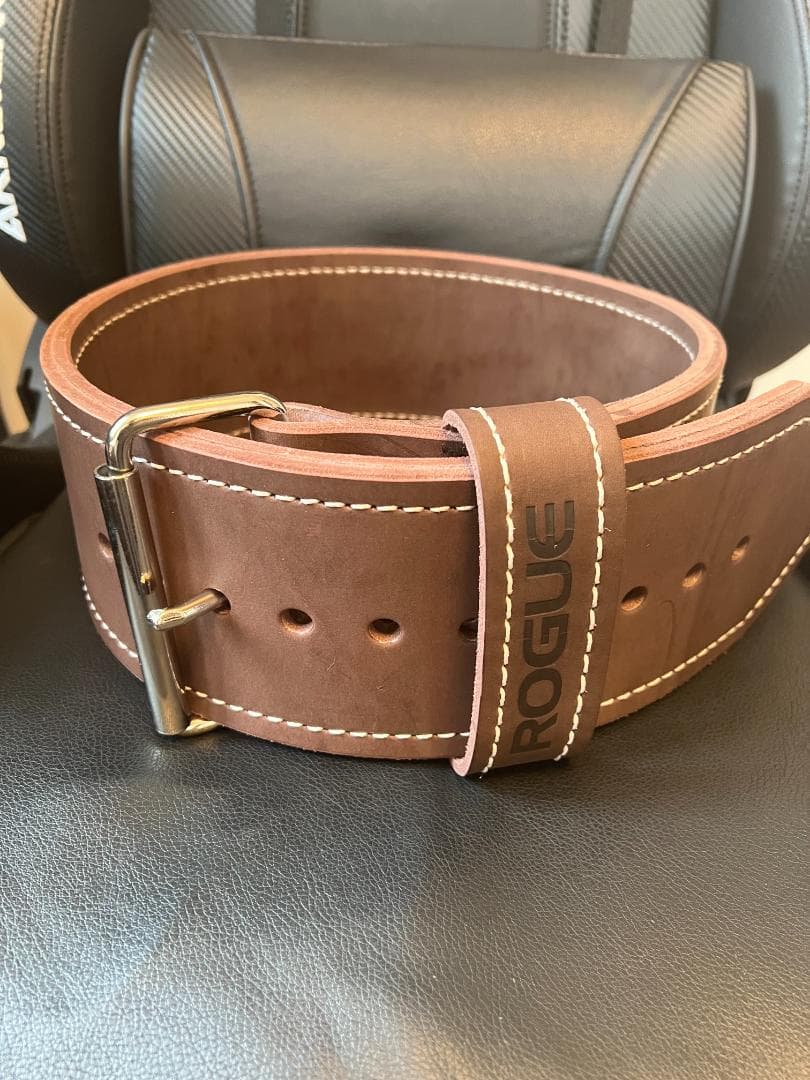 【日本未発売・残り１点！】ROGUE トレーニング用パワーベルト(Lサイズ)