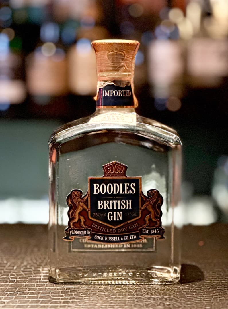 BOODLES/ブードルズ/ジン/BRITISH GIN/旧ボトル/レア