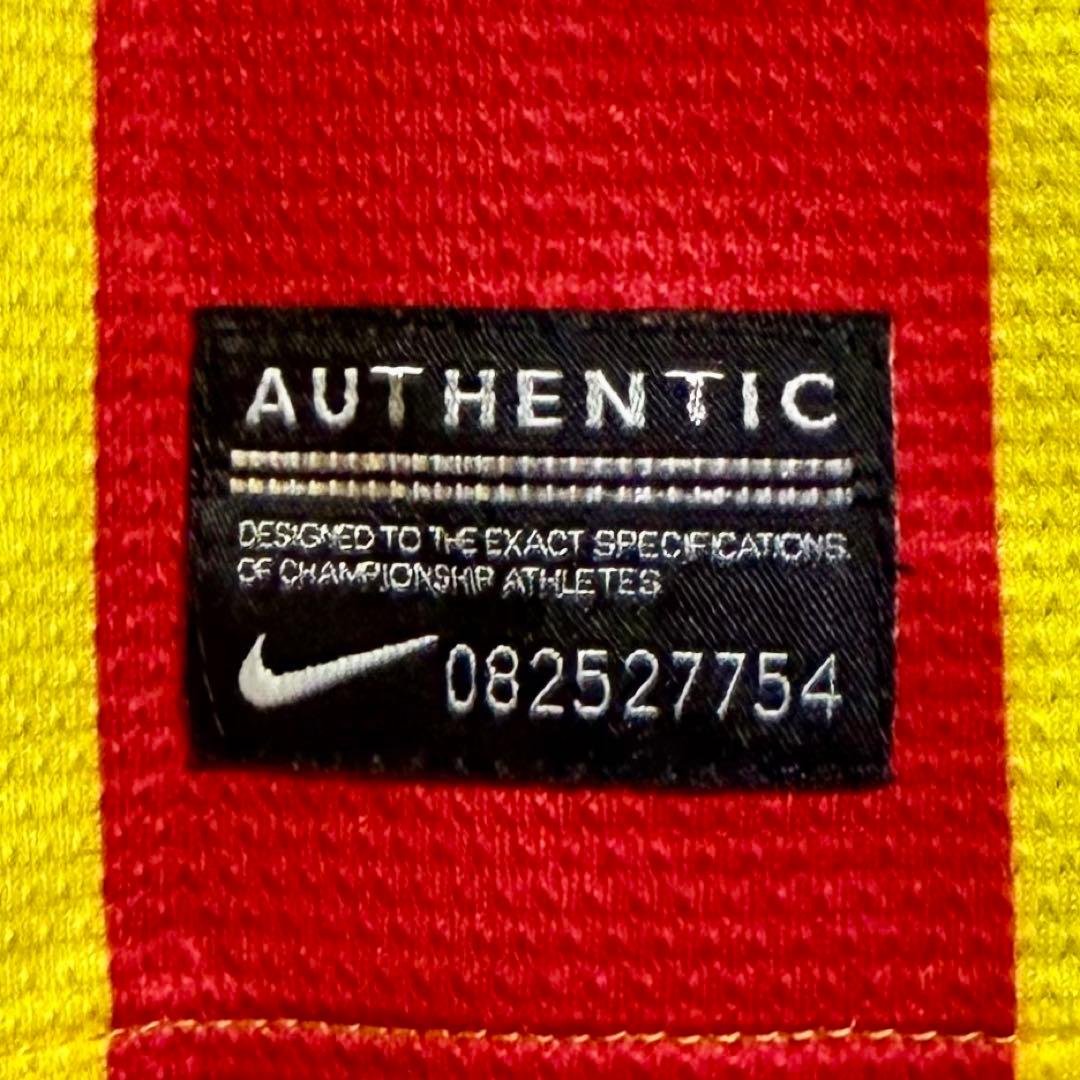 【極美品！】13/14 バルセロナFC ♯6 シャビ【Lサイズ】アウェイ