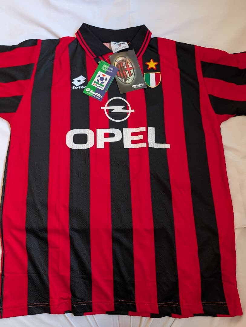 【新品タグ付き】ACミラン/ジョージ・ウェア/H/ 96-97モデル