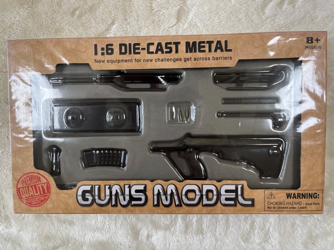 FAMOUS GUNS ダイキャスト製 モデルガン　1/6スケール　6点セット