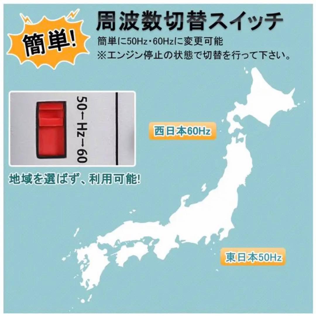 インバーター 発電機　防音型 正弦波 最大出力1880w 定格出力1700w