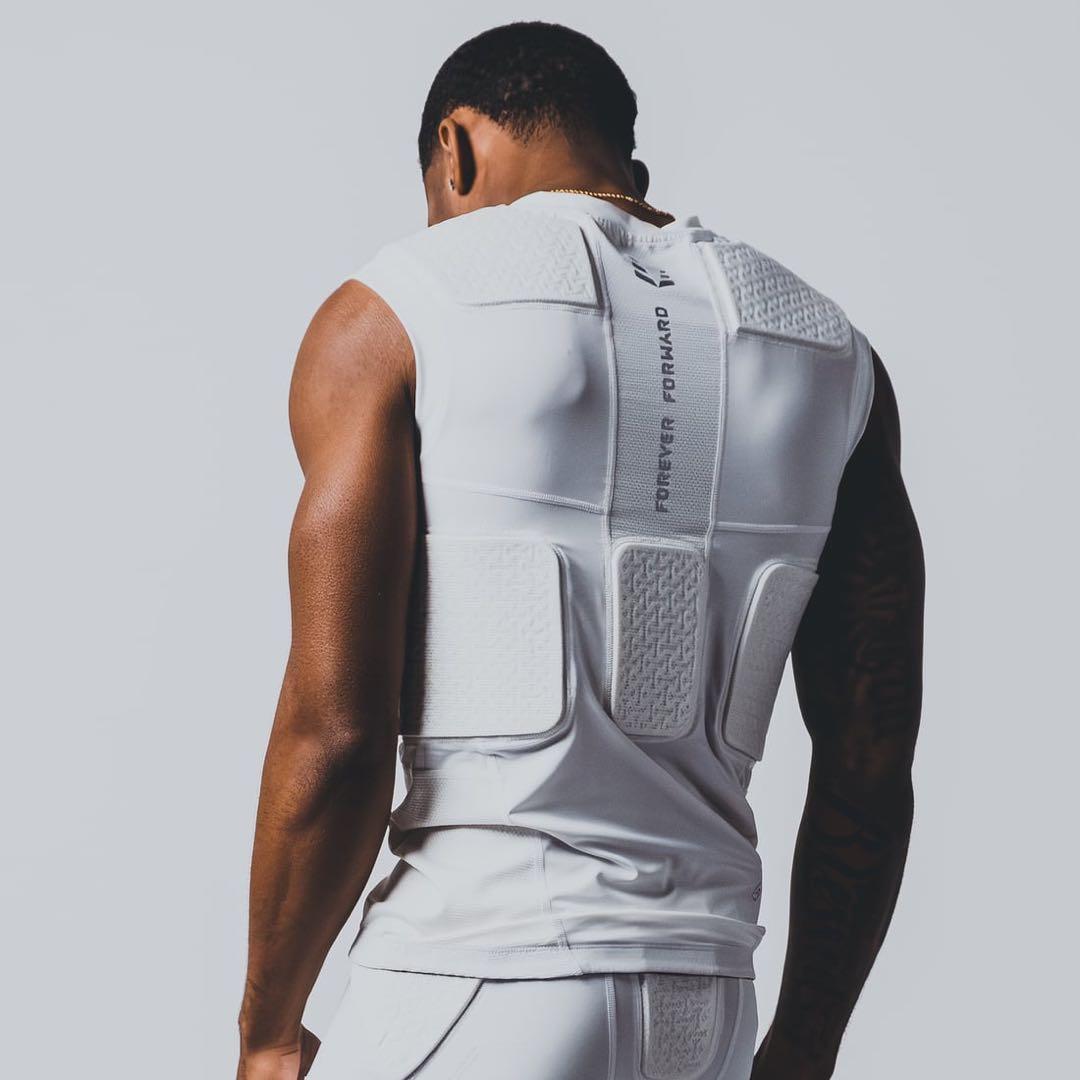 【S】VICIS パッド付きコンプレッションシャツ アメフト インナーウェア