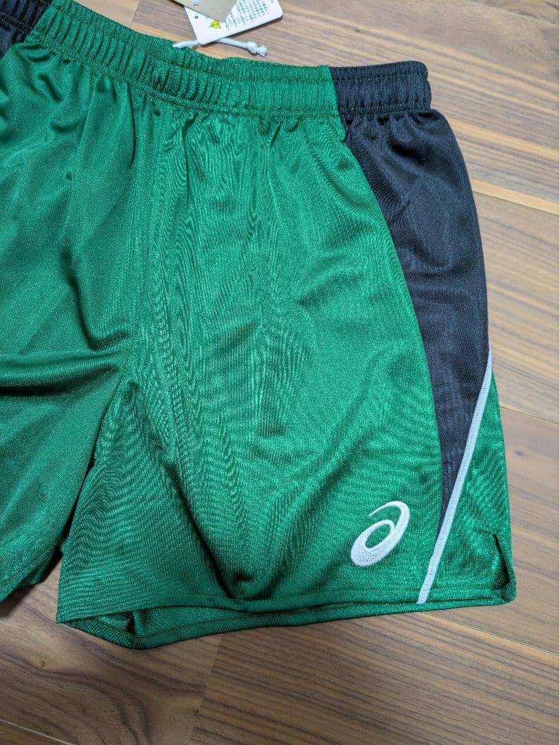 ☆人気レアグリーン　アシックス　バレーボール　ゲームパンツ　パンツ　ASICS