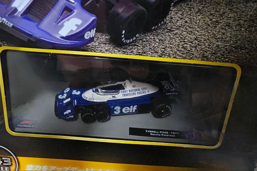Tyrrell P34B 1977 ミニカー 1:43
