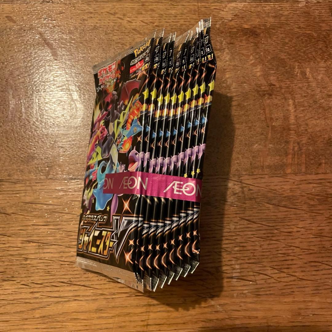 ポケモンカードゲーム　シャイニースターv 1BOX分 10パック