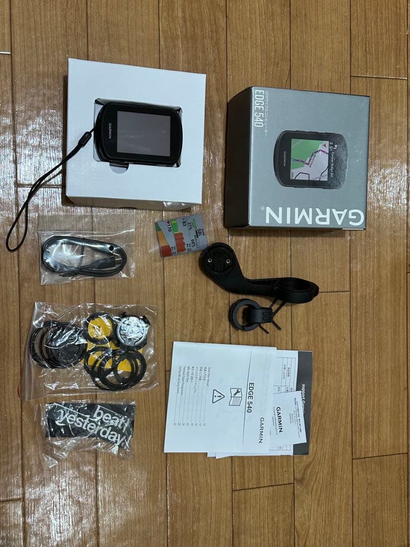 ガーミンEdge 540サイクルコンピュータースピードセンサ