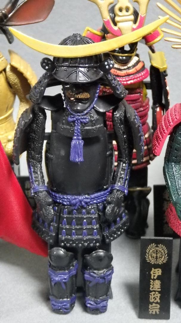 風林火山 戦国武将　鎧甲冑　ミニチュア　フィギュア　豊臣秀吉　伊達政宗　真田幸村