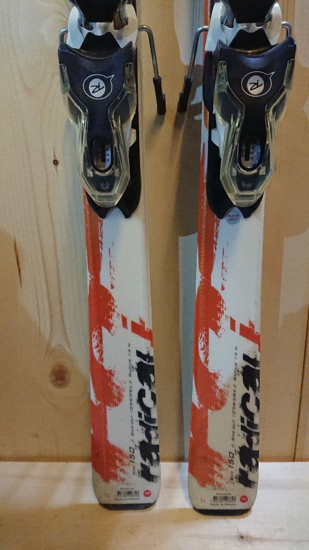 ROSSIGNOL 150㎝ 簡単調整261～327㎜ ロシニョールスキー板