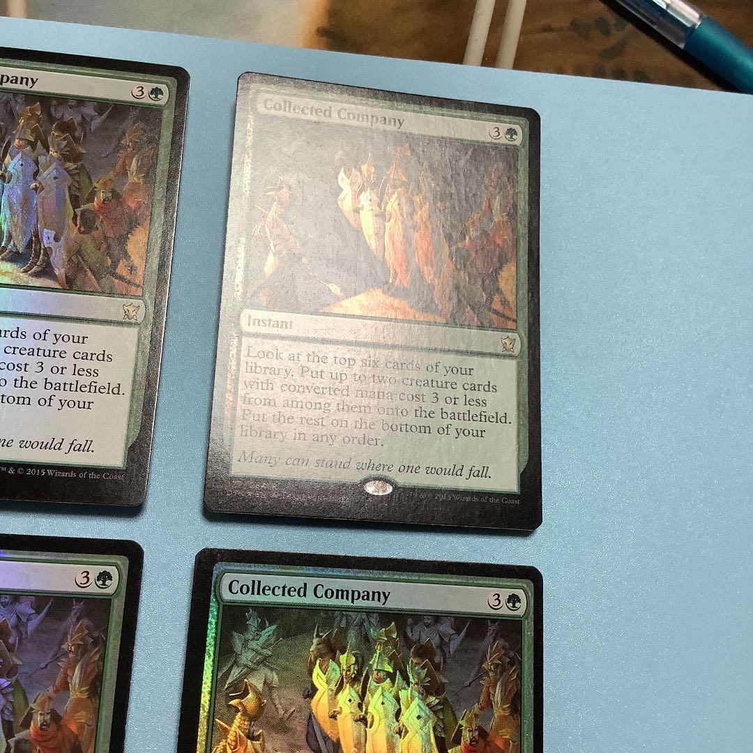 集合した中隊/Collected Company DTK英語4枚セット