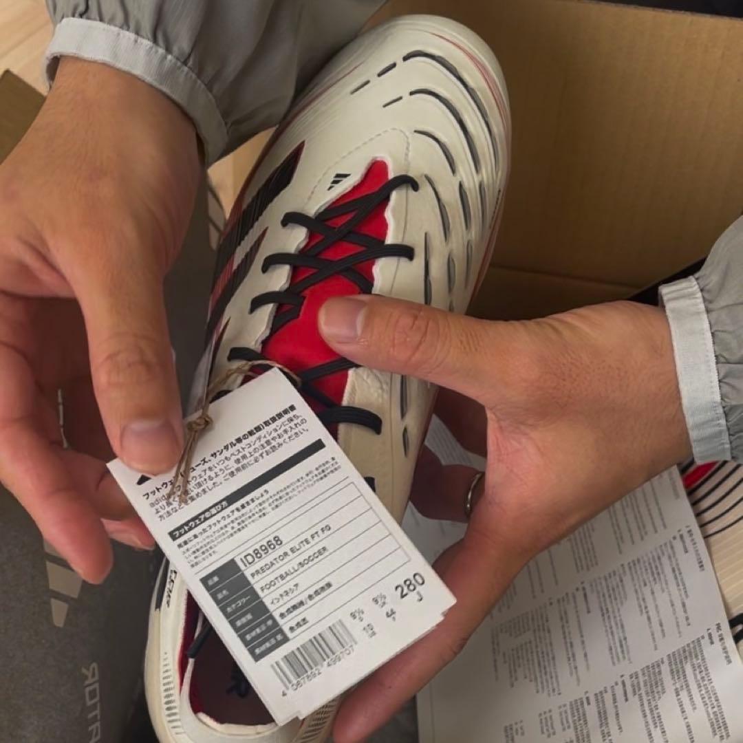 【28.0cm】PREDATOR ELITE FT FG / 天然芝